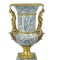 Amfora mare din portelan cu bronz NN-45