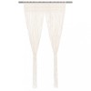 Perdea Macrame Crem Bumbac 140x240 cm cu Rejansa - Decoratiune Casa, Draperie Handmade