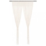 VidaXL Perdea macrame, 140 x 240 cm, bumbac