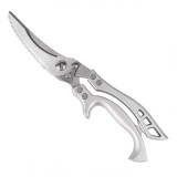 Cumpara ieftin Foarfeca Bucatarie Multifunctionala IdeallStore&reg;, Otel Inoxidabil Argintiu, 26cm, cu Deschizator, Durabila, Camping