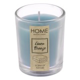 Lumanare parfumata cu aroma briza de mare in pahar, 5 x 6.5 cm