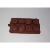 Forma de silicon 8 bomboane de ciocolata/praline