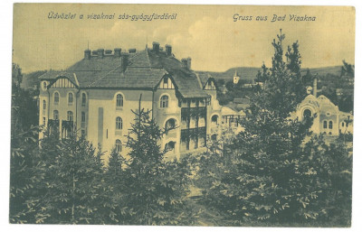 4704 - OCNA-SIBIULUI, Romania - old postcard - used - 1906 foto