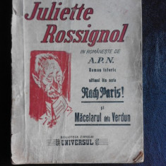 Juliette Rossignol - L. Dumur