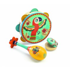 Djeco Set instrumente muzicale - Jucarie Educativa de inalta calitate pentru copii