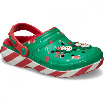 Saboti Crocs Classic Mickey Xmas Lined Clog Multicolor - Multi foto