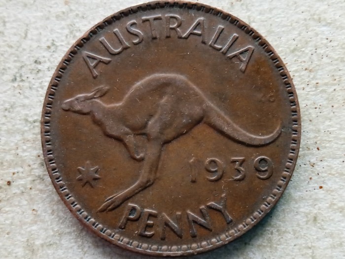 AUSTRALIA-1 PENNY 1939