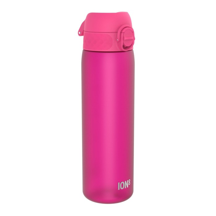 Sticla apa Slim, recyclon, 500ml, Pink - Ion8