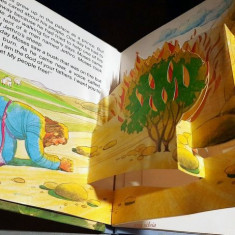 The Story of Moses - A candle pop-up book/Tridimensional book