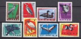 Congo 1963 - Pasari protejate (II), fauna, serie neuzata