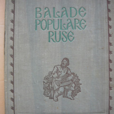 BALADE POPULARE RUSE (ilustratii de DEMIAN) - 1954