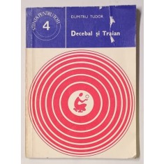 DECEBAL SI TRAIAN de DUMITRU TUDOR , 1977 , DEFECT COPERTA FATA