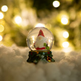 Glob de zăpadă de Crăciun &ndash; 4 modele