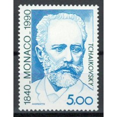 Monaco 1990 Mi 1987 MNH - 150 de ani de la nașterea lui Piotr Ceaikovski