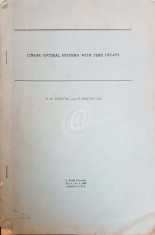 Linear Optimal Systems with Time Delays, vol. 4, nr. 3/ 1996 foto