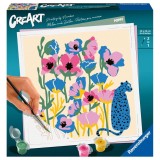 Cumpara ieftin Ravensburger - CreArt pictura pe numere pentru adulti maci colorati