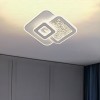 Lustra LED KOMPACTO 36W, 3 Patrate, lumina Rece/Calda/Neutra, Alb ModernLight Concept