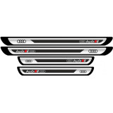 Set Protectie Praguri Sticker Crom Audi V2, General