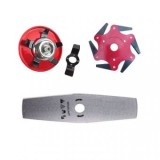 Disc motocoasa ,drept plat cu 2 dinti ,Disc cu 5 lame,disc sapat, plivit, tuns iarba,Disc cu 6 cutite pliabile ,Set 3 piese