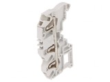 Terminal de &Icirc;mbinare Șine 0,2-2,5mm&sup2; 3 Borne Gri SNK, TE Connectivity