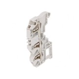 Terminal de &Icirc;mbinare Șine 0,2-2,5mm&sup2; 3 Borne Gri SNK