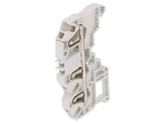Terminal de &Icirc;mbinare Șine 0,2-2,5mm&sup2; 3 Borne Gri SNK