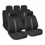 Huse scaun Stinger 9buc Negru/Gri Garage AutoRide, Lampa