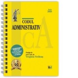 Codul administrativ. Martie 2026. Editie spiralata, tiparita pe hartie alba - Verginia Vedinas