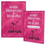 Cumpara ieftin Ocolul Pamantului in 80 de zile + jurnal de lectura/Jules Verne