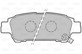 VALEO 301542 FIRST set placute frana,frana disc