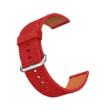 Curea piele, compatibila Huawei Watch GT 7 46mm, telescoape Quick Release, 18cm, Rosu