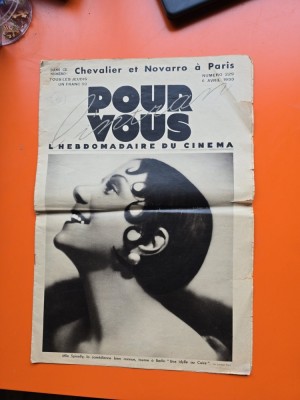 Revista Pour Vous nr. 229/06.04.1933 - foto