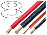 Cablu difuzor TASKER 1x8mm2 OFC, 50m, izolație PVC, negru