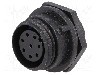 Conector circular, mama, 8 pini, BULGIN - PX0412/08S foto