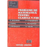 PROBLEME DE MATEMATICA PENTRU CLASELE V-VIII-C. BASARAB, I. NANU, I. PATRASCU, N. IVASCHESCU, L. NICULESCU,-348614