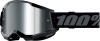 Ochelari cross/atv 100% Strata 2 Junior Black, lentila oglinda, culoare rama neg... Cod Produs: MX_NEW 26013509PE