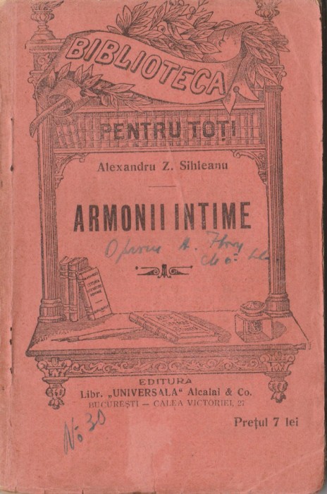 Alexandru Sihleanu - Armonii intime