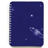 Cumpara ieftin Carnet cu spira Cosmos, 12 x 16 cm, 100 foi dictando cu soare, necartonat