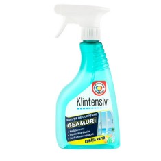 Solutie curatare geamuri, 500 ml, Klintensiv