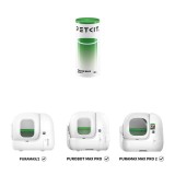 Rola compacta de saci PETKIT litiera pisici Cat Waste Bag Set pentru Litiera Smart PETKIT Pura Max 2/ Purobot Max Pro