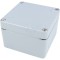Carcasă universală aluminiu gri 124x125x81mm