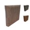 Album foto, 200 buzunare slip-in, 10x15 cm, coperta frontala cu perforatii, diverse culori - Maro deschis