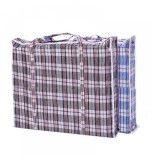 Set 10 Sacose din Rafie PVC 70x70cm cu Fermoar Wei A05355 DNC27004