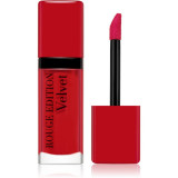 Cumpara ieftin Bourjois Rouge Edition Velvet ruj de buze lichid cu efect matifiant culoare 08 Grand Cru 7.7 ml