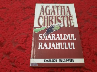 Smaraldul Rajahului Agatha Christie R7 foto