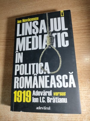 Ion Novacescu - Linsajul mediatic in politica romaneasca (Adevarul Holding 2013) foto
