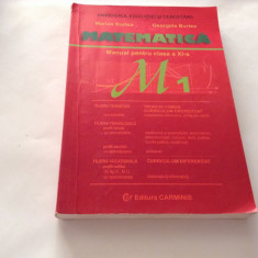 Matematica. Manual pentru clasa a XI-a- Marius Burtea, Georgeta Burtea,RF7/3