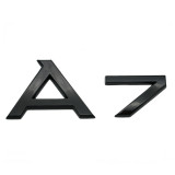Emblema A7 pentru Audi,Negru lucios