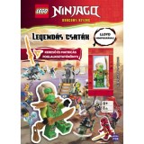 Lego Ninjago - Legend&aacute;s csat&aacute;k - Kereső &eacute;s matric&aacute;s foglalkoztat&oacute;k&ouml;nyv