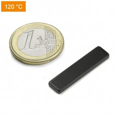 Magnet neodim bloc, 30x7x2,5 mm, putere 2,1 kg, 38H